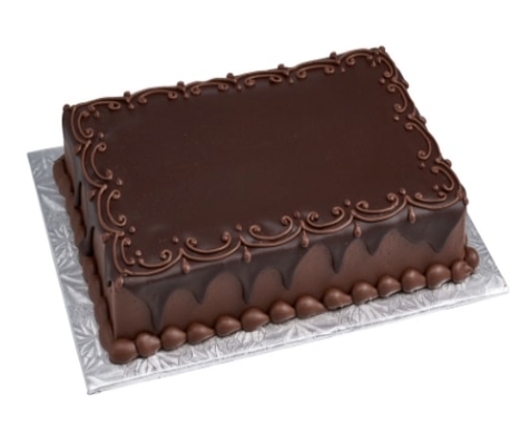 Butik Üretim 45 Kişilik Kare Çikolatalı Pasta
