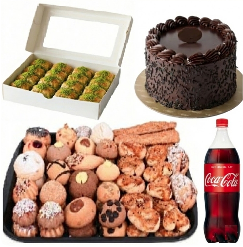 Hijyenik Üretim 4 Kişilik Fıstıklı Menü