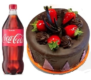 Yuvarlak Çikolatalı Pasta Yoğun Çikolata